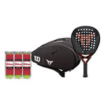 Raquette De Padel Wilson Cupra plus Tasche plus 3x Bälle