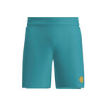 V&ecirc;tements BIDI BADU BIDI BADU Melbourne 2025 7inch Shorts Hommes-Bleu Petrol, Orange