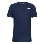 V&ecirc;tements de tennis adidas adidas Freelift Tee T-shirt - bleu fonc&eacute;, blanc