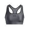 Heatgear Mid Padless Soutien-gorge Sport Femmes-Gris