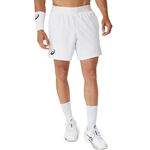 V&ecirc;tements ASICS ASICS Match 7in Shorts Hommes-Blanc