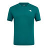 Match T-shirt Hommes-vert fonc&eacute;