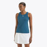 L. Icon Débardeur Tank Top Femmes-Bleu Petrol