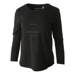 Vêtements Limited Sports Limited Sports Laura Haut Manches Longues Femmes-Noir,Argent