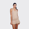 Basica Débardeur tank top Femmes - beige, 