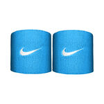 V&ecirc;tements de tennis Nike Nike Tennis Premier Poignet Pack de 2 unit&eacute;s Unisex - bleu, blanc