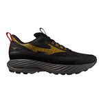 Chaussures de running Mizuno Mizuno Wave Rider TT 3 Chaussure Trail Femmes-Noir,Jaune Doré