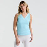 Vêtements Original Penguin Original Penguin Colorblock Débardeur Tank Top Femmes-Bleu Clair