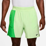 V&ecirc;tements de tennis Nike Nike Carlos Alcaraz Court Dri-Fit Slam Shorts Hommes-vert clair, vert