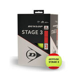 Balles de tennis Dunlop Dunlop Stage 3 Red Box de 12