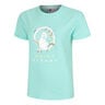 Wild Sketchy T-shirt Femmes-Turquoise,Multicouleur