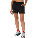 V&ecirc;tements ASICS ASICS Fujitrail Elite Short De Running Femmes-Noir