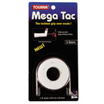 Surgrips Tourna Tourna Mega Tac Pack De 3-Blanc