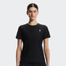 Court-T T-shirt Femmes-noir