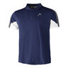 Club 22 Tech Polo Hommes-Bleu Foncé,Blanc