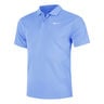 Dri-Fit Victory Court Solid Polo Hommes - bleu clair, blanc