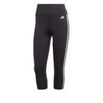 Vêtements adidas adidas Essentials Train 3-Stripes High-Waisted Collant Tight Femmes-Noir