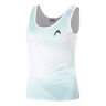 Spirit II D&eacute;bardeur Tank Top Femmes-Bleu Fonc&eacute;,Blanc