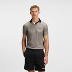 Vêtements BOSS BOSS Palle TOC Polo Hommes-Gris,Noir