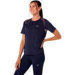 ASICS ASICS Road Maillot de course Femmes-bleu fonc&eacute;