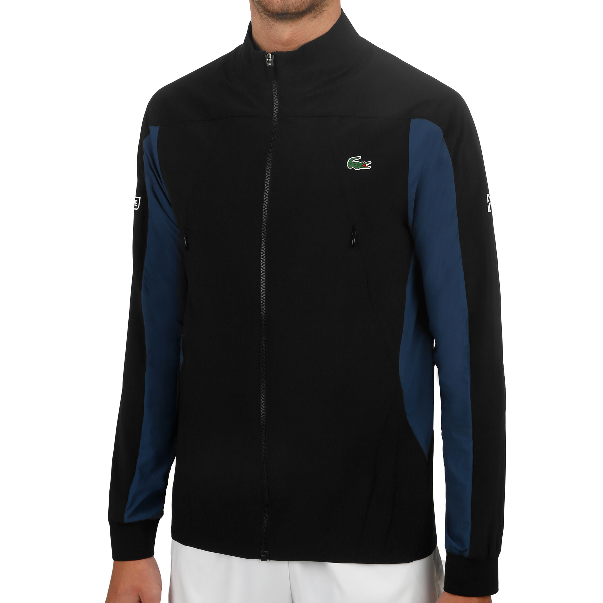 Veste lacoste bleu et noir top