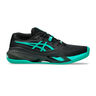 GEL-RESOLUTION X Chaussure terre battue Hommes-noir, turquoise