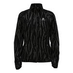 Vêtements Odlo Odlo Essential Light Print Veste Running Femmes-Noir