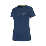 Vêtements Dunlop Dunlop Club Crew T-shirt Filles-Bleu Foncé