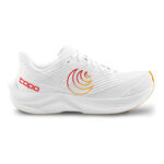 Chaussures de running TOPO ATHLETIC TOPO ATHLETIC Cyclone 3 Chaussure De Comp&eacute;tition Hommes-Blanc,Rouge