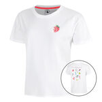 V&ecirc;tements Quiet Please Quiet Please Crush Court Essentials T-shirt Femmes-blanc, blanc