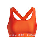 V&ecirc;tements Under Armour Under Armour Crossback Mid Soutien-gorge sport Femmes-blanc