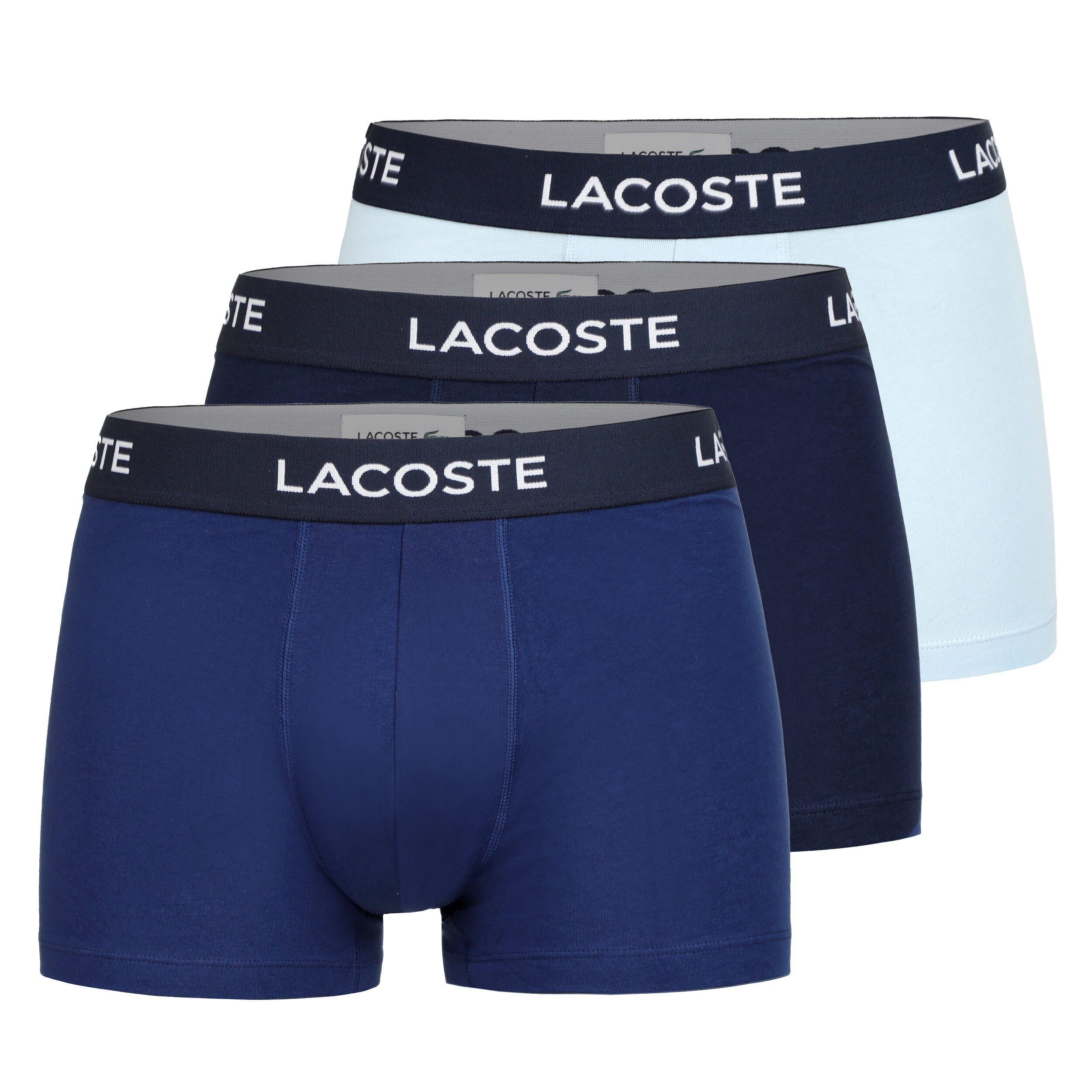 Buy Lacoste Calecon Pack De 3 Hommes Bleu Fonce online Tennis Point BE