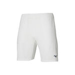 Vêtements de tennis Mizuno Mizuno Trad Shorts Hommes-Blanc