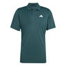 Club Polo Hommes-Vert Foncé