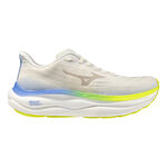 Chaussures de running Mizuno Mizuno Wave Sky 9                      Chaussure de running sans stabilisateurs Femmes-blanc, gris