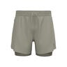 Zeroweight 5in 2in1 Short De Running Hommes-Gris