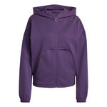 V&ecirc;tements adidas adidas Fit SL Full-Zip Gilet en coton Femmes-violet