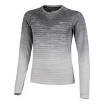 Vêtements ASICS ASICS Seamless Haut Manches Longues Femmes-Blanc,Gris