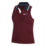 V&ecirc;tements Nike Nike Court Dri-FIT Slam D&eacute;bardeur Tank Top Femmes-Rouge Fonc&eacute;