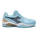Chaussures de tennis Diadora Diadora  Blushield Torneo 3 Chaussure terre battue Femmes-bleu clair,bleu foncé