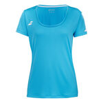 Vêtements Babolat Babolat Play Cap Sleeve T-shirt Femmes-Turquoise