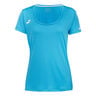 Play Cap Sleeve T-shirt Femmes-Turquoise