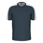 V&ecirc;tements HEAD HEAD Play Tech T-shirt Hommes-bleu fonc&eacute;