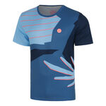 V&ecirc;tements de tennis BIDI BADU BIDI BADU Hey Laguna T-shirt Hommes-bleu, corail
