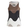 Marimekko D&eacute;bardeur Tank Top Femmes-Noir,Multicouleur
