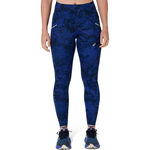 Vêtements ASICS ASICS Road Lite-Show Collant de course Femmes - noir, bleu foncé