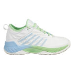 Chaussures de tennis K-Swiss K-Swiss Hypercourt Supreme 2 Chaussure Terre Battue Femmes-Blanc,Vert Clair