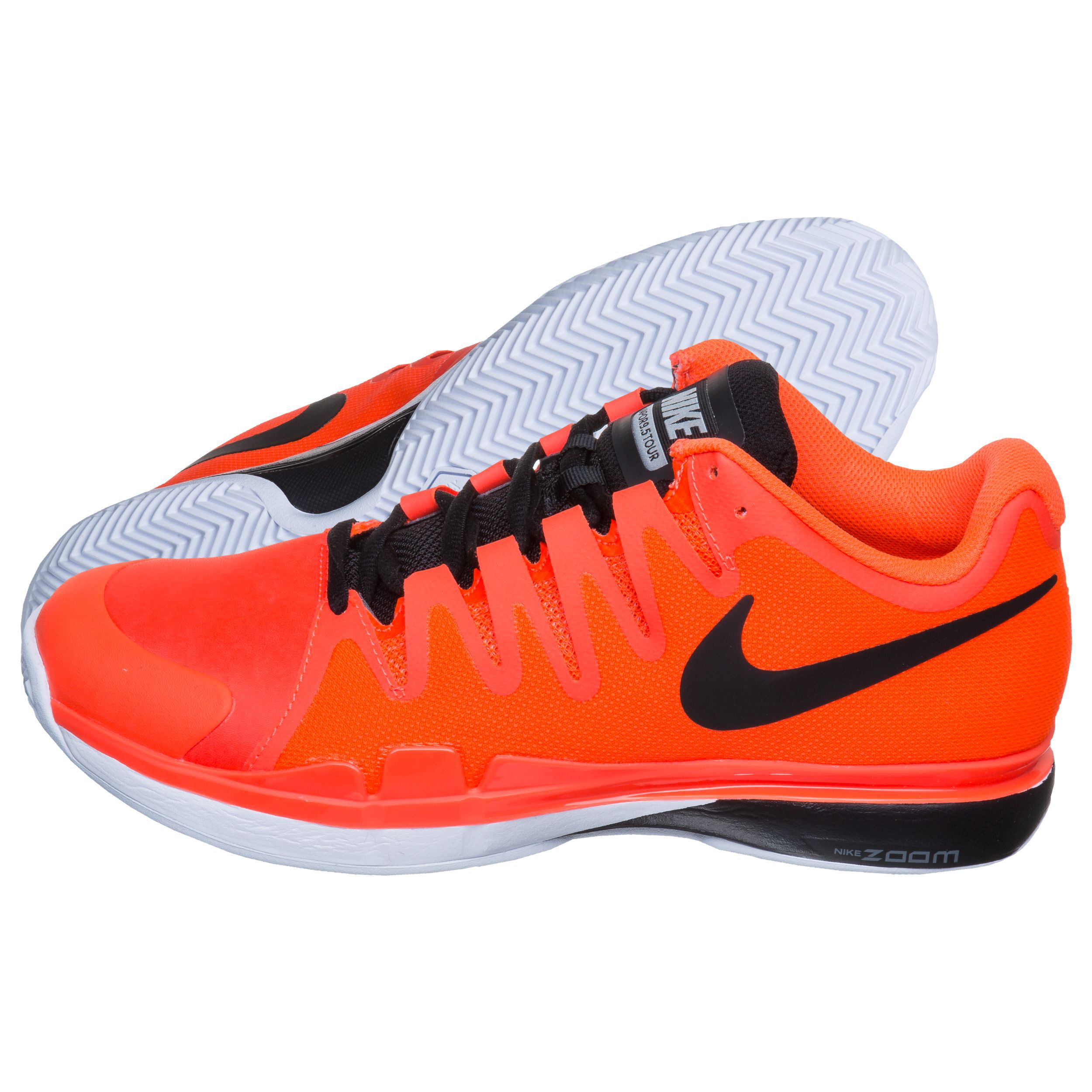 Roger Federer Zoom Vapor 9.5 Tour Chaussure Terre Battue Hommes Rouge Noir
