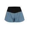 Multi Pocket Short De Running Femmes-Bleu Petrol