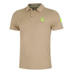 V&ecirc;tements Quiet Please Quiet Please Wild Tournament Hori Polo Hommes-Beige,Multicouleur